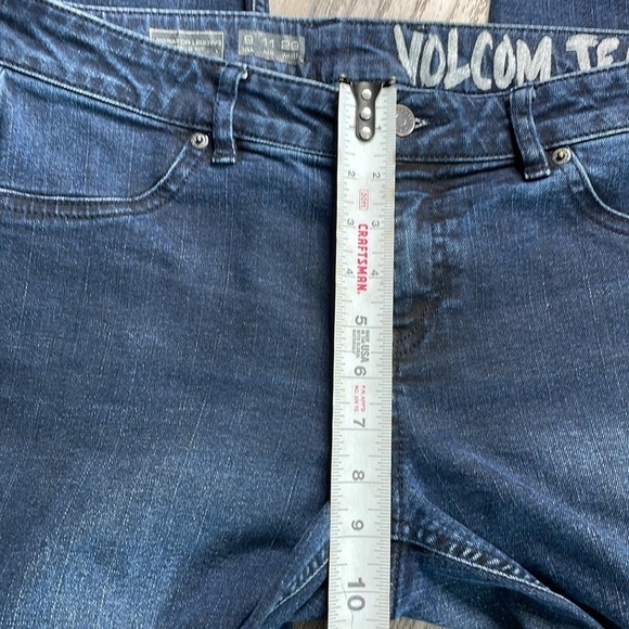Volcom Juniors Liberator Leggings Ankle Fit Jeans, size 9 - Picture 9 of 15